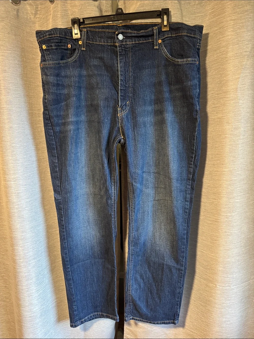 Levi's Men's Relaxed Jeans — Deep Indigo Blue